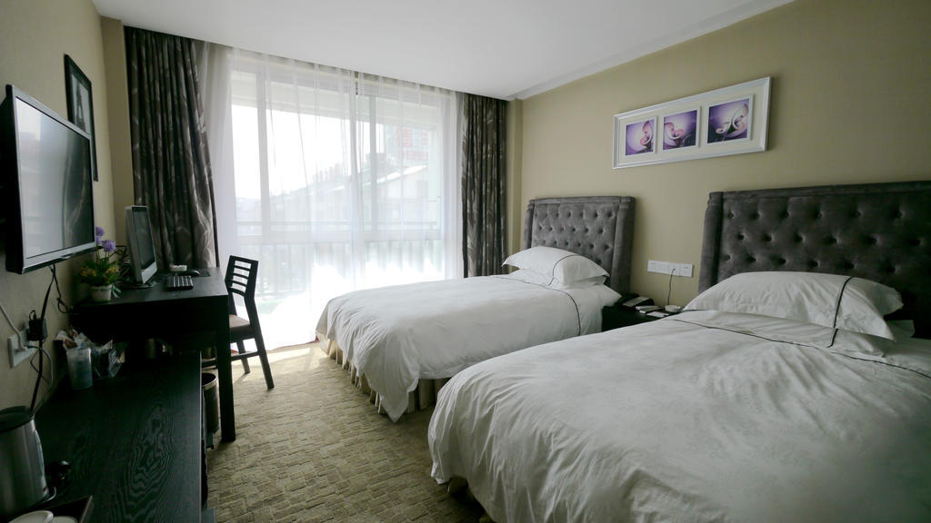 Yiwu Landi Boutique Hotel ייאו חדר תמונה