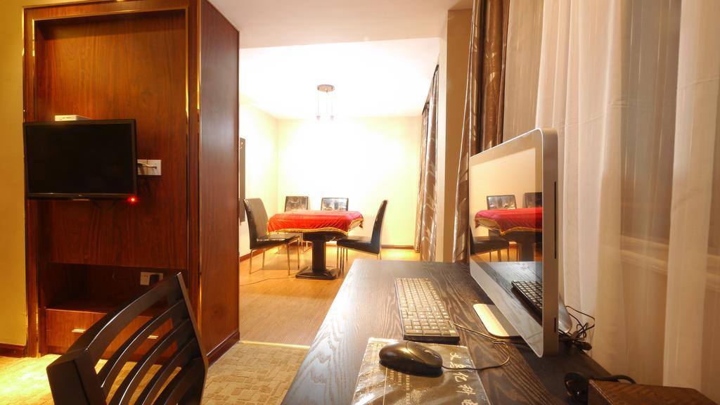 Yiwu Landi Boutique Hotel ייאו חדר תמונה